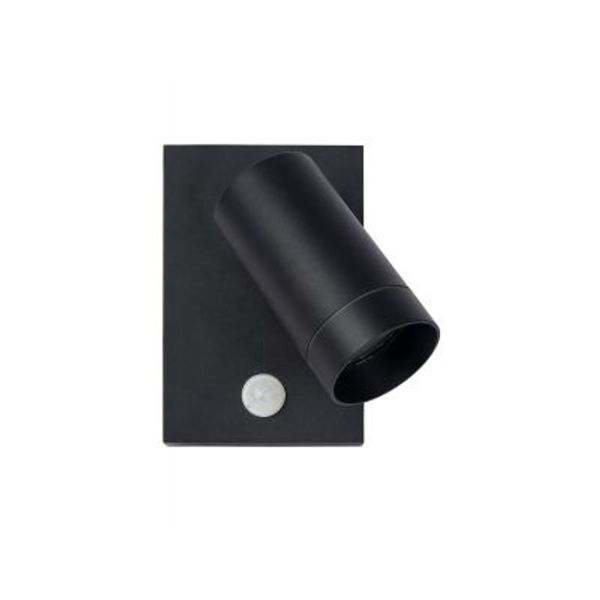 Lucide TAYLOR - Wandspot Buiten - 1xGU10 - IP54 - Zwart Lucide