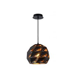 Lucide MALUNGA - Hanglamp - Ø 25 cm - 1xE27 - Zwart Lucide