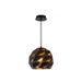 Lucide MALUNGA - Hanglamp - Ø 25 cm - 1xE27 - Zwart Lucide