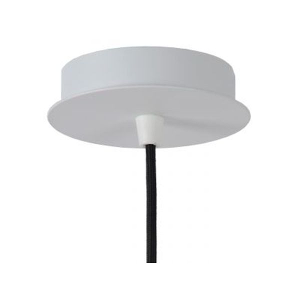 Lucide MALUNGA - Hanglamp - Ø 25 cm - 1xE27 - Wit Lucide