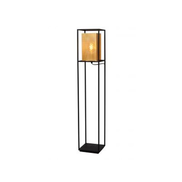 Lucide SANSA - Vloerlamp - 1xE27 - Zwart Lucide