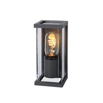 CLAIRE MINI - Wandlamp Buiten - 1xE27 - IP54 - Antraciet Lucide  Lucide