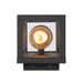 Lucide CLAIRE MINI - Wandlamp Buiten - 1xE27 - IP54 - Antraciet Lucide