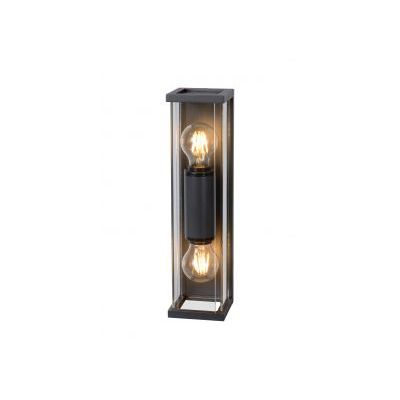 CLAIRE MINI - Wandlamp Buiten - 2xE27 - IP54 - Antraciet Lucide  Lucide