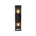 Lucide CLAIRE MINI - Wandlamp Buiten - 2xE27 - IP54 - Antraciet Lucide