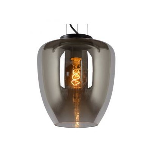 Lucide FLORIEN - Hanglamp - Ø 28 cm - 1xE27 - Fumé Lucide