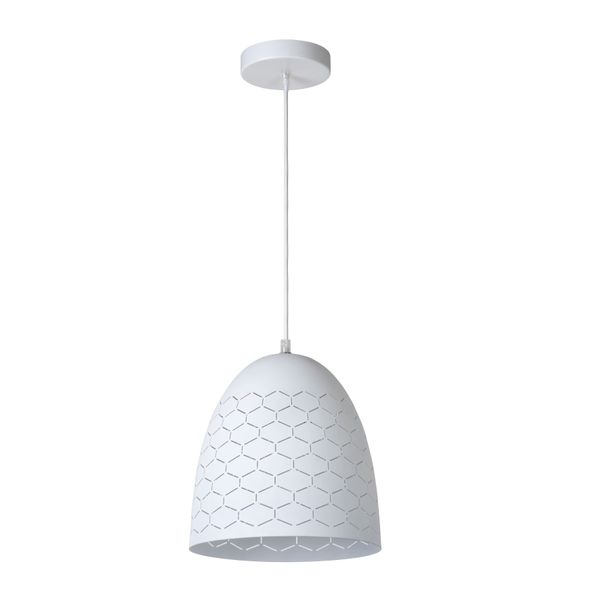 Lucide GALLA - Hanglamp - Ø 25 cm - 1xE27 - Wit Lucide