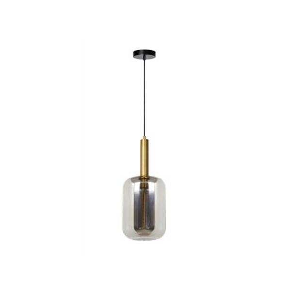 Lucide JOANET - Hanglamp - Ø 22 cm - 1xE27 - Fumé Lucide