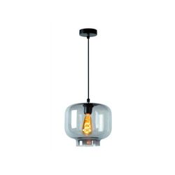 Lucide MEDINE - Hanglamp - Ø 25 cm - 1xE27 - Fumé Lucide