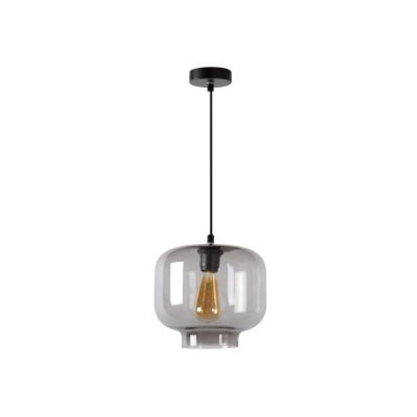 Lucide MEDINE - Hanglamp - Ø 25 cm - 1xE27 - Fumé Lucide