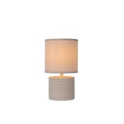 Lucide GREASBY - Tafellamp - Ø 14 cm - 1xE14 - Beige Lucide