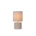 Lucide GREASBY - Tafellamp - Ø 14 cm - 1xE14 - Beige Lucide