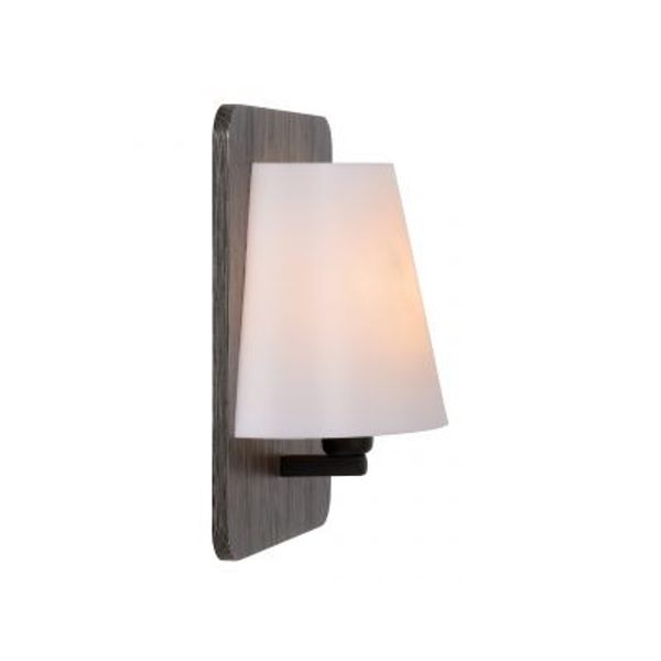 Lucide IDAHO - Wandlamp - 1xE14 - Grijs Lucide