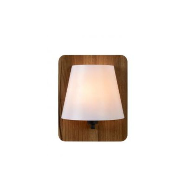 Lucide IDAHO - Wandlamp - 1xE14 - Hout Lucide