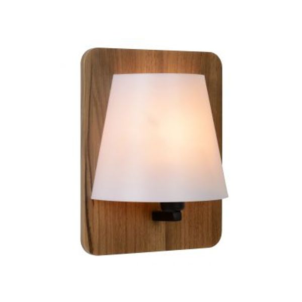 Lucide IDAHO - Wandlamp - 1xE14 - Hout Lucide