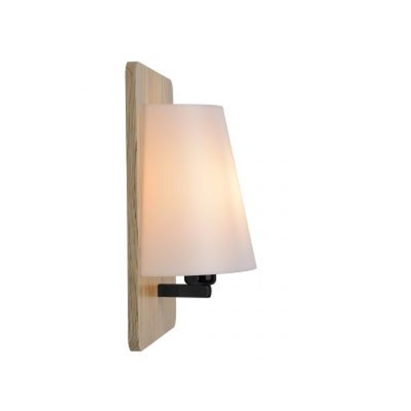 Lucide IDAHO - Wandlamp - 1xE14 - Licht hout Lucide