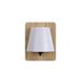 Lucide IDAHO - Wandlamp - 1xE14 - Licht hout Lucide