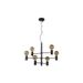 Lucide LEANNE - Hanglamp - 6xE27 - Zwart Lucide