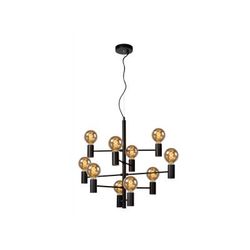 Lucide LEANNE - Hanglamp - Ø 65 cm - 10xE27 - Zwart Lucide