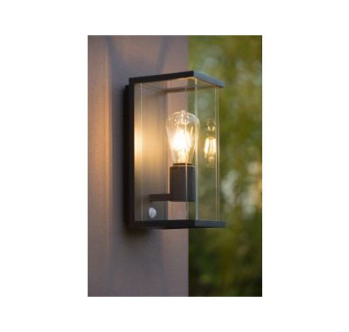 CLAIRE 27883/11/30 Wandlamp Buiten - 1xE27 - IP54 - Antraciet  Lucide