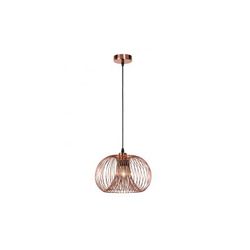 Lucide VINTI - Hanglamp - Ø 30 cm - 1xE27 - Koper