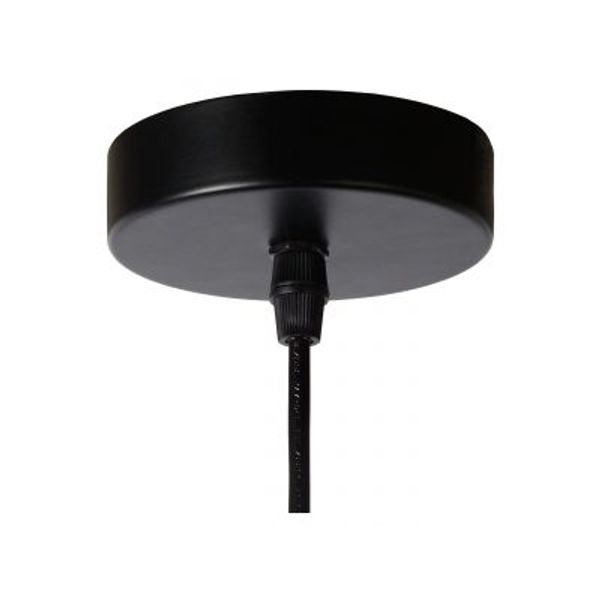 Lucide ORRIN - Hanglamp - Ø 34 cm - 1xE27 - Zwart