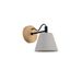 Lucide POSSIO - Wandlamp - 1xE14 - Taupe