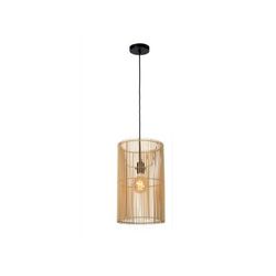 Lucide JANTINE - Hanglamp - Ø 26 cm - 1xE27 - Licht hout