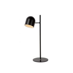 Lucide SKANSKA - Bureaulamp - Ø 16 cm - LED Dimb. - 1x5W 3000K - Zwart