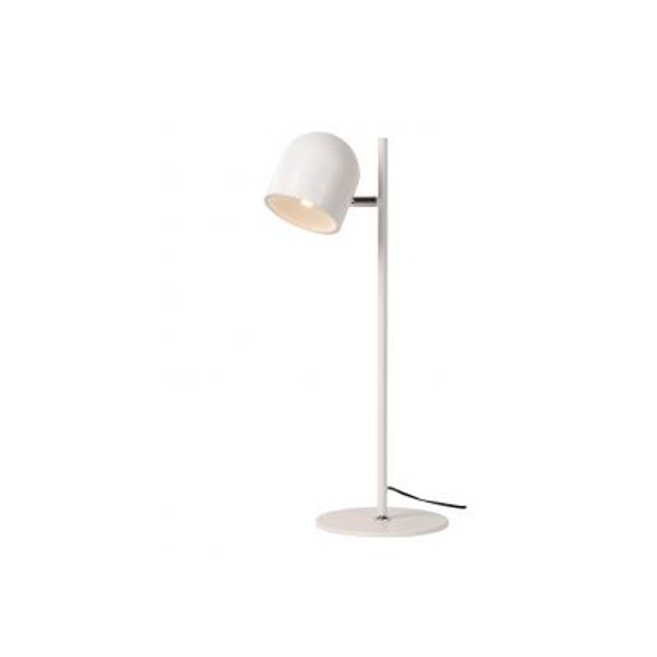 Lucide SKANSKA - Bureaulamp - Ø 16 cm - LED Dimb. - 1x5W 3000K - Wit