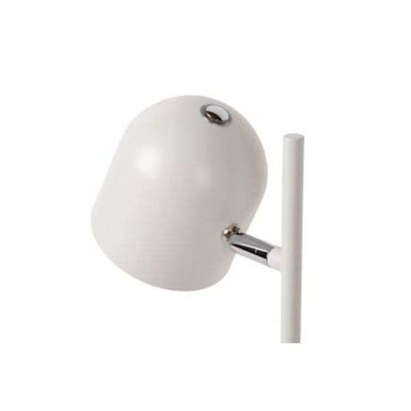 Lucide SKANSKA - Bureaulamp - Ø 16 cm - LED Dimb. - 1x5W 3000K - Wit