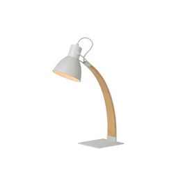 Lucide CURF - Bureaulamp - 1xE27 - Wit