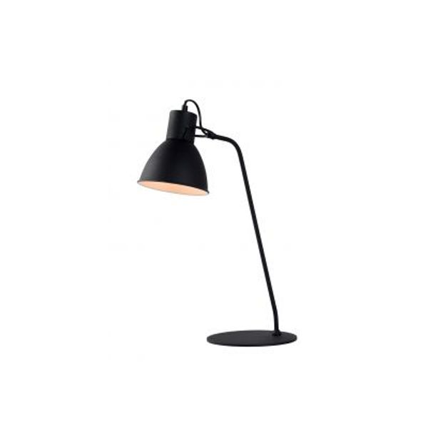 Lucide SHADI - Bureaulamp - Ø 20 cm - 1xE14 - Zwart