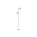 Lucide SKANSKA - Vloerlamp - LED Dimb. - 2x5W 3000K - Wit