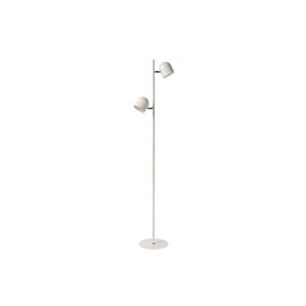 Lucide SKANSKA - Vloerlamp - LED Dimb. - 2x5W 3000K - Wit