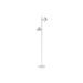 Lucide SKANSKA - Vloerlamp - LED Dimb. - 2x5W 3000K - Wit