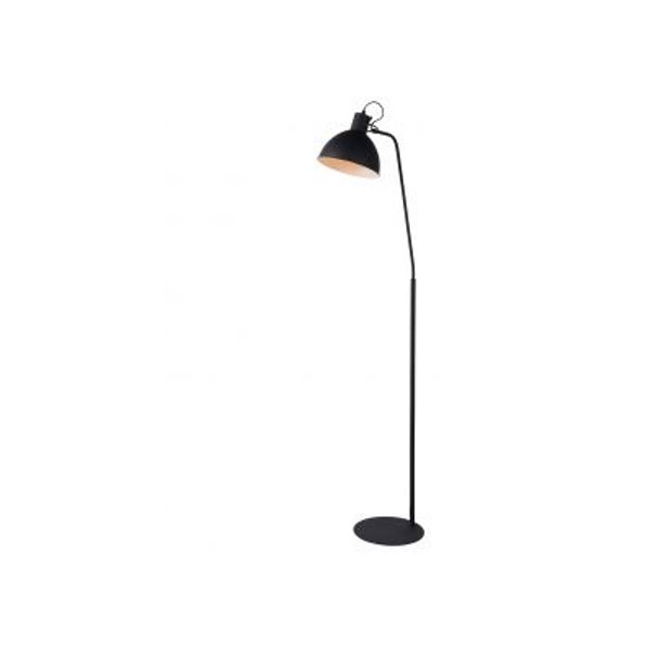 Lucide SHADI - Leeslamp - Ø 28 cm - 1xE27 - Zwart