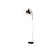 Lucide SHADI - Leeslamp - Ø 28 cm - 1xE27 - Zwart