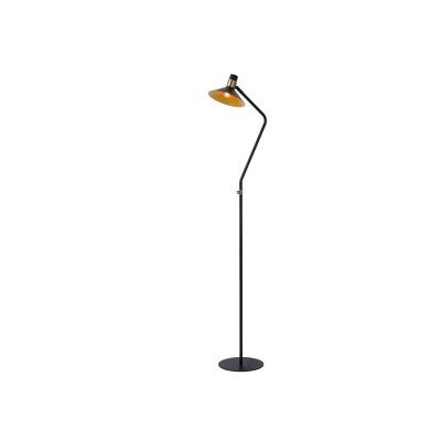 PEPIJN - Vloerlamp - Ø 23 cm - 1xE14 - 3 StepDim - Zwart  Lucide