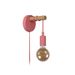 Lucide POLA - Wandlamp Kinderkamer - Ø 12 cm - 1xE27 - Roze