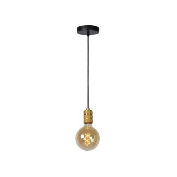 Lucide JOVA - Hanglamp - Ø 4,6 cm - 1xE27 - Mat Goud / Messing