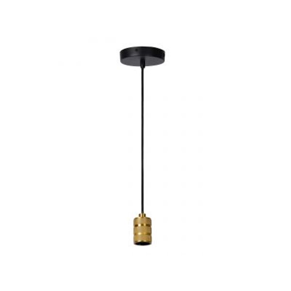 Lucide JOVA - Hanglamp - Ø 4,6 cm - 1xE27 - Mat Goud / Messing