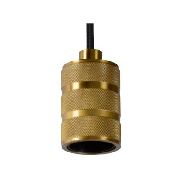 Lucide JOVA - Hanglamp - Ø 4,6 cm - 1xE27 - Mat Goud / Messing