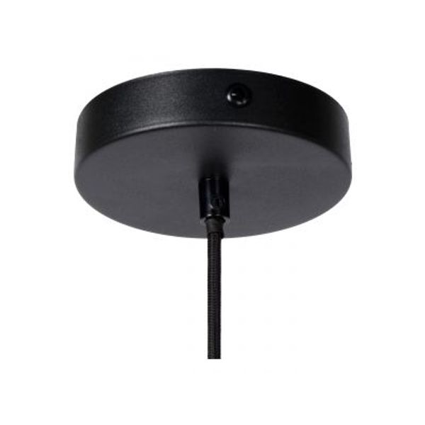 Lucide JOVA - Hanglamp - Ø 4,6 cm - 1xE27 - Zwart