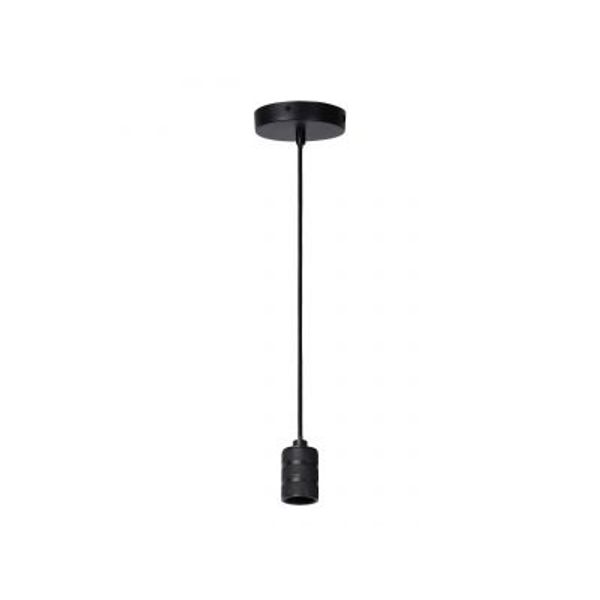 Lucide JOVA - Hanglamp - Ø 4,6 cm - 1xE27 - Zwart