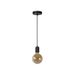 Lucide JOVA - Hanglamp - Ø 4,6 cm - 1xE27 - Zwart