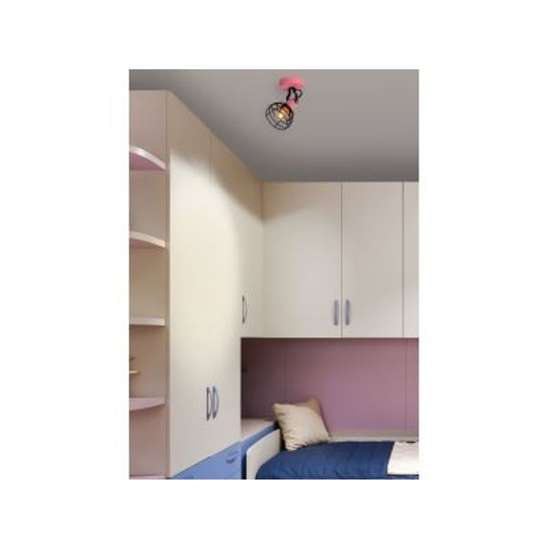 Lucide POLA - Wandspot Kinderkamer - 1xE27 - Roze