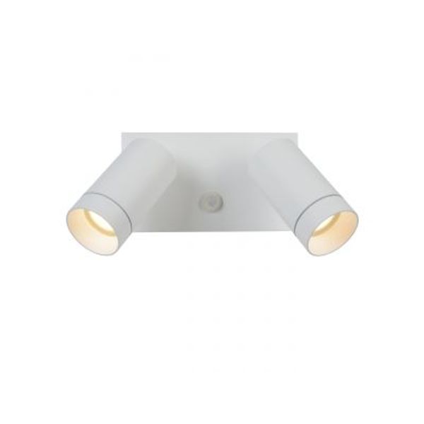 Lucide TAYLOR - Wandspot Buiten - 2xGU10 - IP54 - Wit