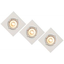 Lucide FOCUS - Inbouwspot - LED Dimb. - GU10 - 3x5W 3000K - Wit - Set van 3