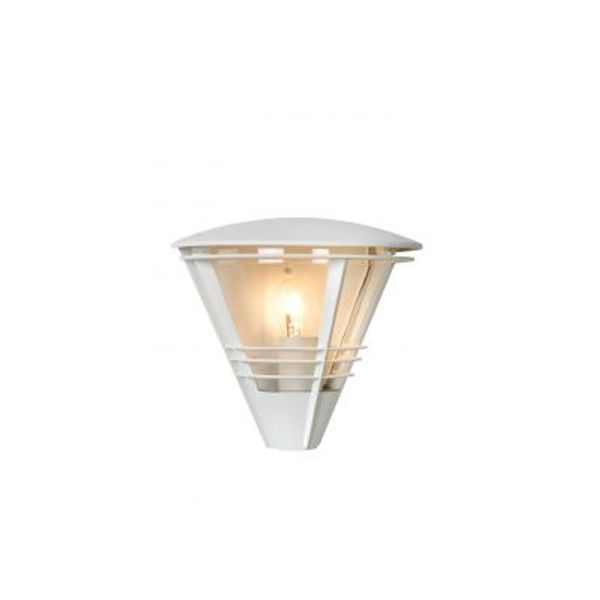 Lucide LIVIA - Wandlamp Buiten - 1xE27 - IP44 - Wit